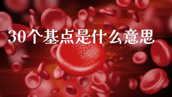 30个基点是什么意思_https://www.kuaijiepai.net_期货在线_第1张