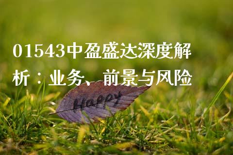 01543中盈盛达深度解析：业务、前景与风险_https://www.kuaijiepai.net_期货理财_第1张