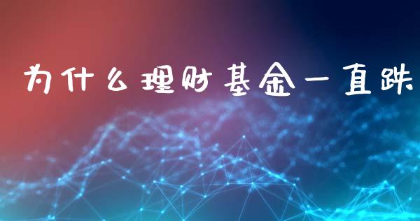 为什么理财基金一直跌_https://www.kuaijiepai.net_投资理财_第1张