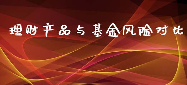 理财产品与基金风险对比_https://www.kuaijiepai.net_期货理财_第1张