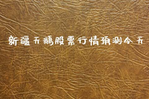 新疆天鹅股票行情预测今天_https://www.kuaijiepai.net_新股新闻_第1张