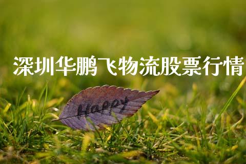 深圳华鹏飞物流股票行情_https://www.kuaijiepai.net_股票理论_第1张