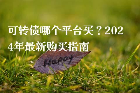 可转债哪个平台买?2024年最新购买指南_期货资讯_第1张_快捷排财经网 可转债哪个平台买?2024年最新购买指南_https://www.kuaijiepai.net_期货资讯_第1张