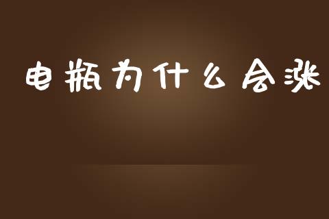 电瓶为什么会涨_https://www.kuaijiepai.net_国际股建_第1张
