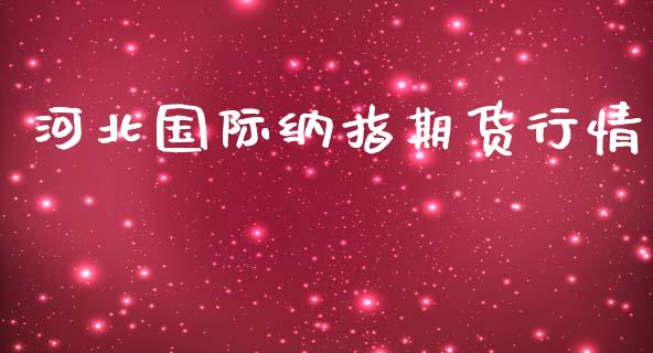 河北国际纳指期货行情_https://www.kuaijiepai.net_期货资讯_第1张
