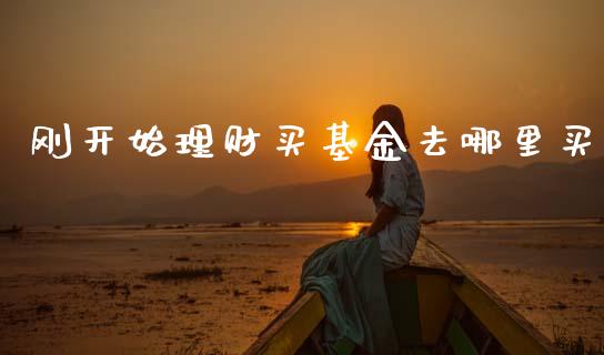 刚开始理财买基金去哪里买_https://www.kuaijiepai.net_期货理财_第1张