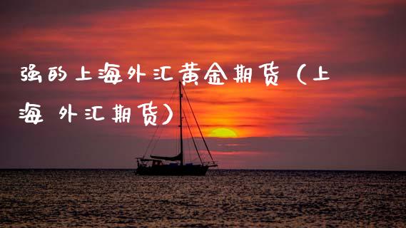 强的上海外汇黄金期货（上海 外汇期货）_https://www.kuaijiepai.net_期货资讯_第1张