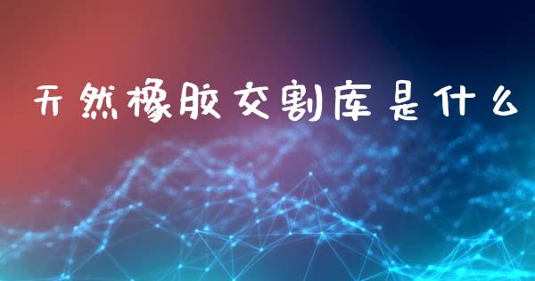 天然橡胶交割库是什么_https://www.kuaijiepai.net_股票理论_第1张