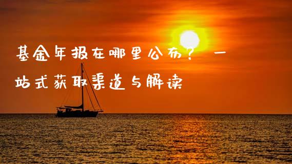 基金年报在哪里公布？ 一站式获取渠道与解读_https://www.kuaijiepai.net_国际期货_第1张