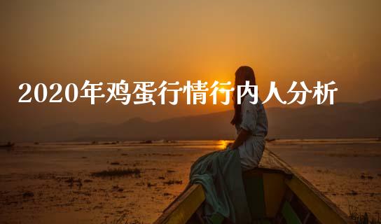2020年鸡蛋行情行内人分析_https://www.kuaijiepai.net_期货资讯_第1张