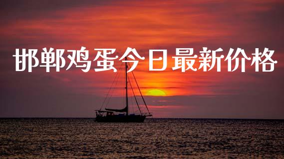 邯郸鸡蛋今日最新价格_https://www.kuaijiepai.net_国际期货_第1张