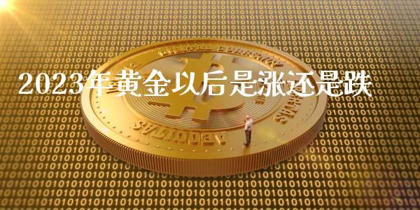2023年黄金以后是涨还是跌_https://www.kuaijiepai.net_国际期货_第1张