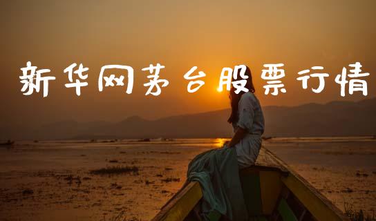 新华网茅台股票行情_https://www.kuaijiepai.net_国际股建_第1张