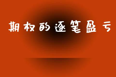 期权的逐笔盈亏_https://www.kuaijiepai.net_股票理论_第1张
