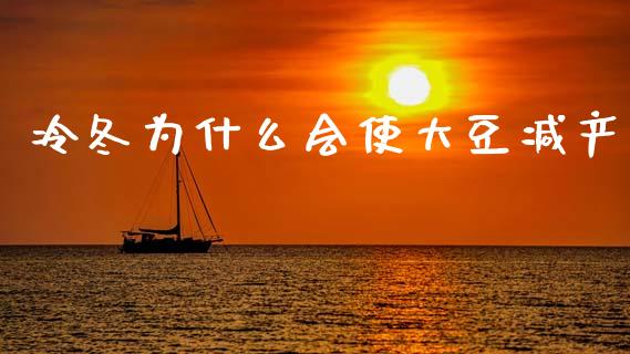 冷冬为什么会使大豆减产_https://www.kuaijiepai.net_国际期货_第1张