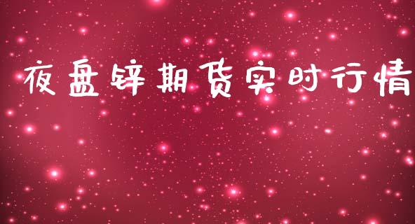 夜盘锌期货实时行情_https://www.kuaijiepai.net_期货资讯_第1张