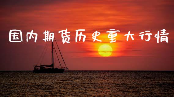 国内期货历史重大行情_https://www.kuaijiepai.net_国际期货_第1张