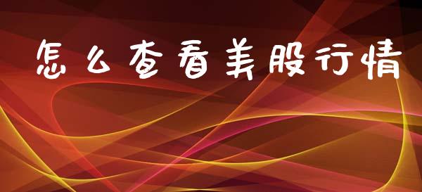 怎么查看美股行情_https://www.kuaijiepai.net_国际期货_第1张