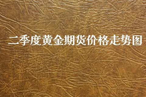 二季度黄金期货价格走势图_https://www.kuaijiepai.net_国际期货_第1张