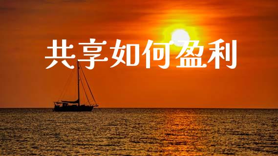 共享如何盈利_https://www.kuaijiepai.net_国际股建_第1张