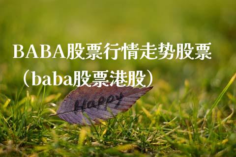 BABA股票行情走势股票（baba股票港股）_https://www.kuaijiepai.net_新股新闻_第1张