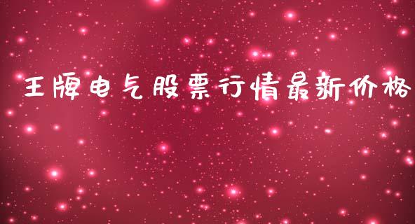 王牌电气股票行情最新价格_https://www.kuaijiepai.net_国际股建_第1张