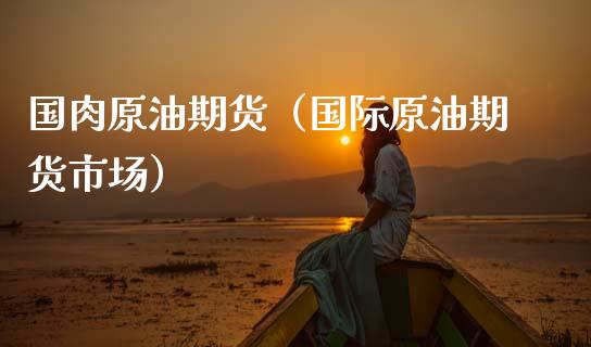 国肉原油期货（国际原油期货市场）_https://www.kuaijiepai.net_期货资讯_第1张